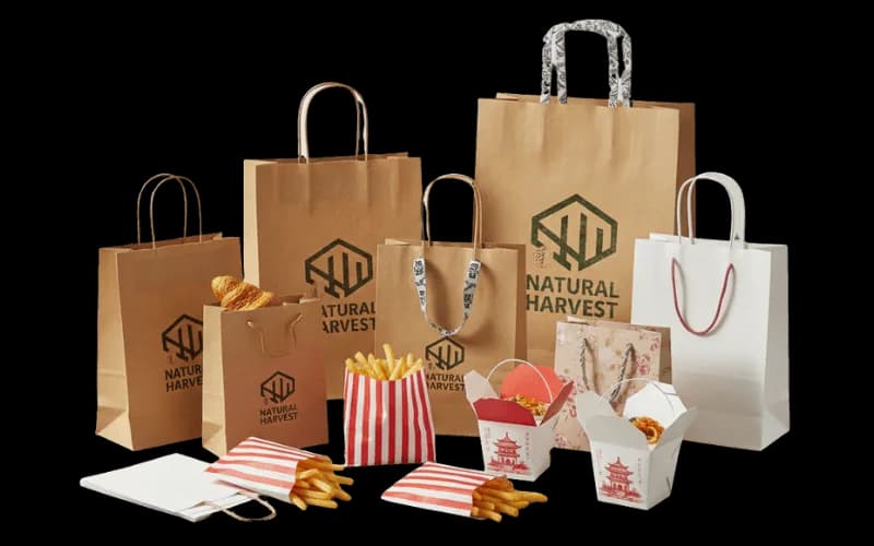Custom packaging prepared for delivery