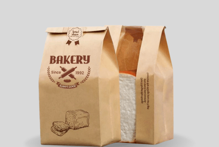 Wholesale custom bakery bags for cakes, donuts, and bread