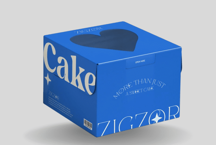 custom cake boxes with logo