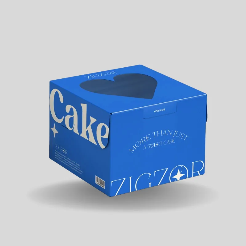 custom cake boxes with logo