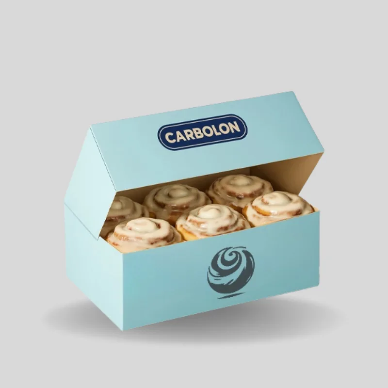 custom cinnamon roll boxes wholesale