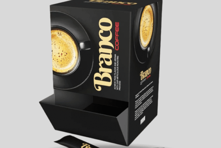 custom disposable coffee dispenser coffee box with handle