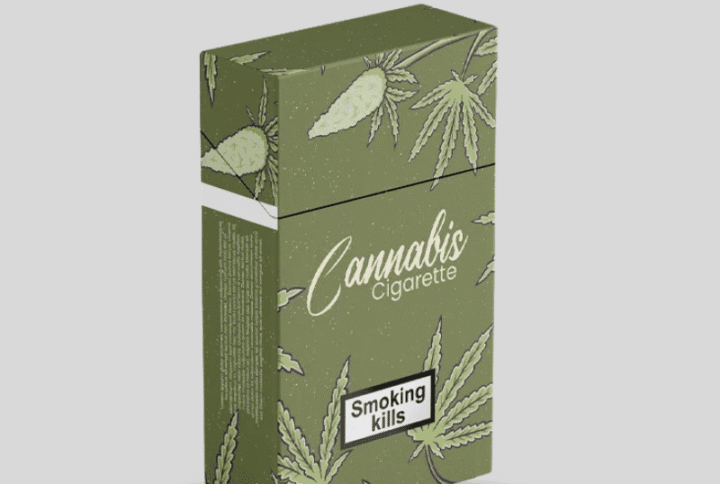 cannabis cigarette box
