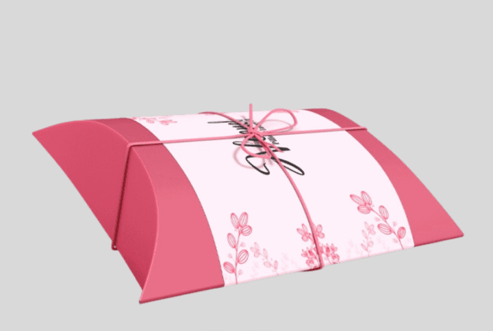 custom pillow box packaging