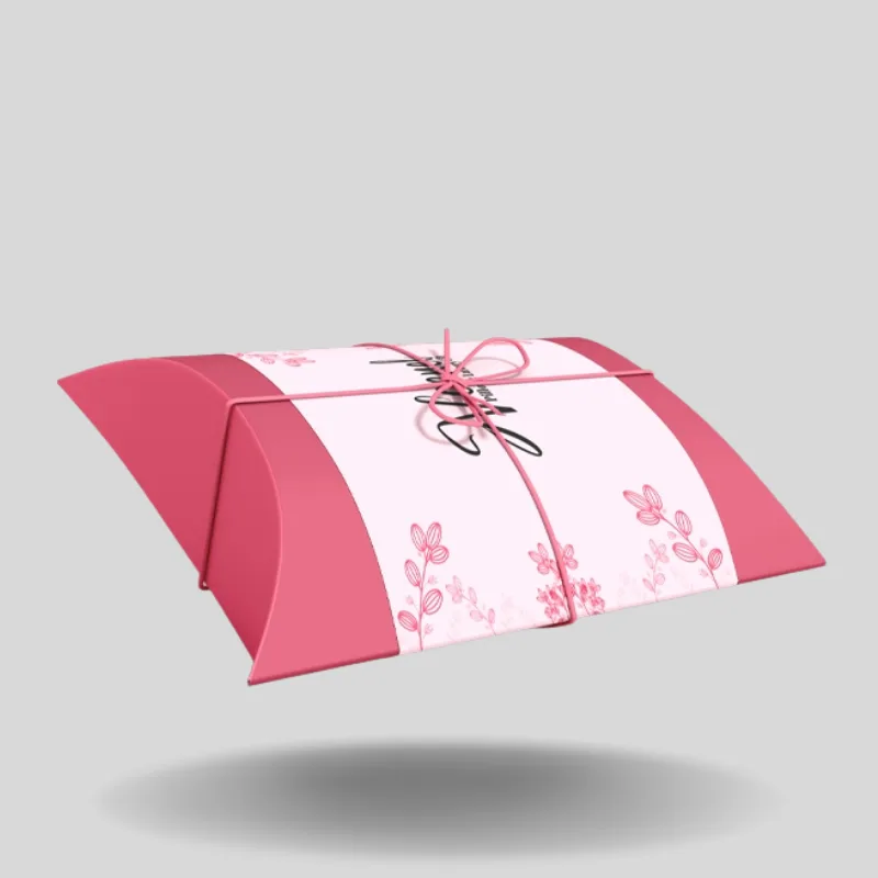 custom pillow box packaging