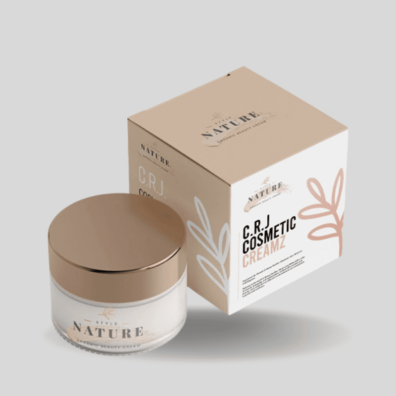 custom printed cream boxes