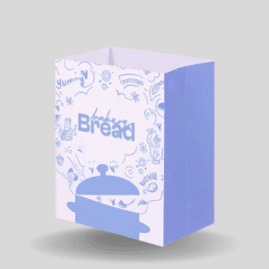 custom printed sos bag flat bottom bag