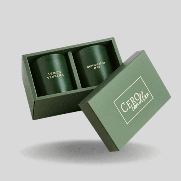 Custom Two Piece Candle Boxes