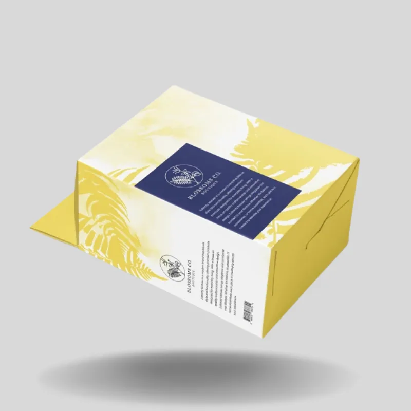 custom snap lock bottom boxes