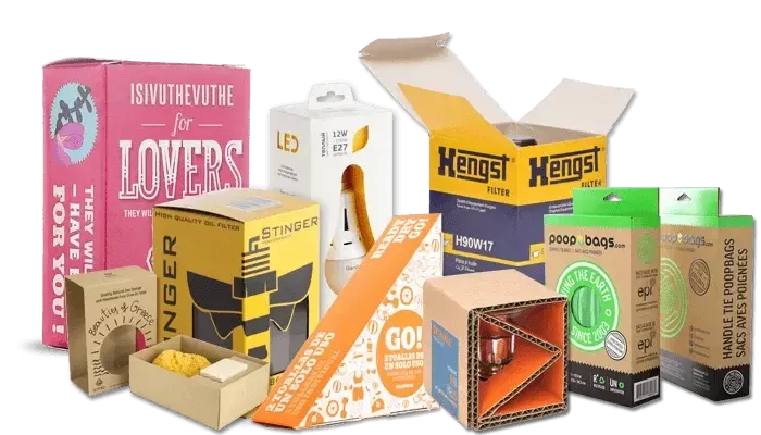 packaging material banner