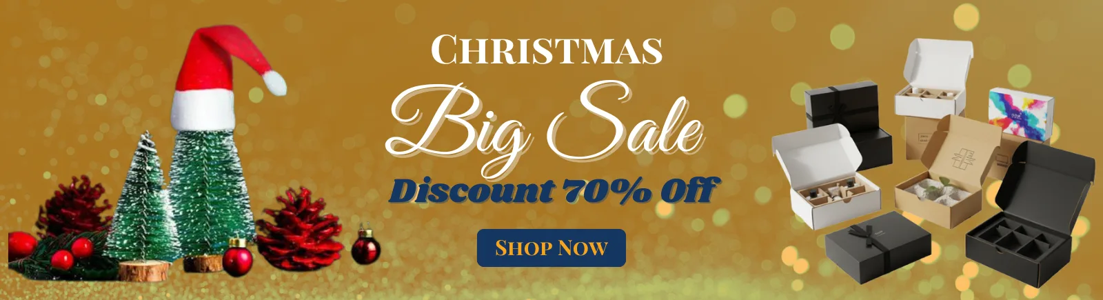 Christmas deals on custom packaging boxes for brands and businesses