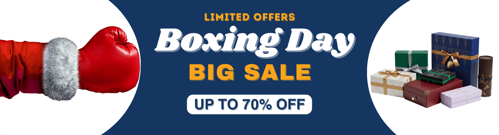 Boxing Day deals on custom packaging boxes for brands and businesses